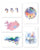 Big postcard set B