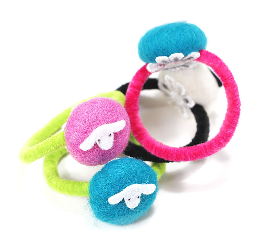 Elastic - Cotton Candy Pink / Purple