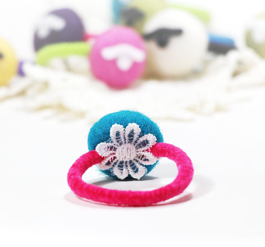 Elastic - Cotton Candy Pink / Purple