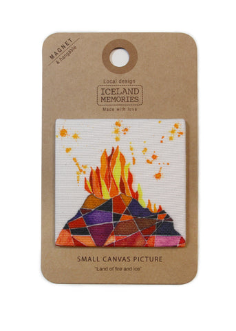 Canvas Magnet - Fire