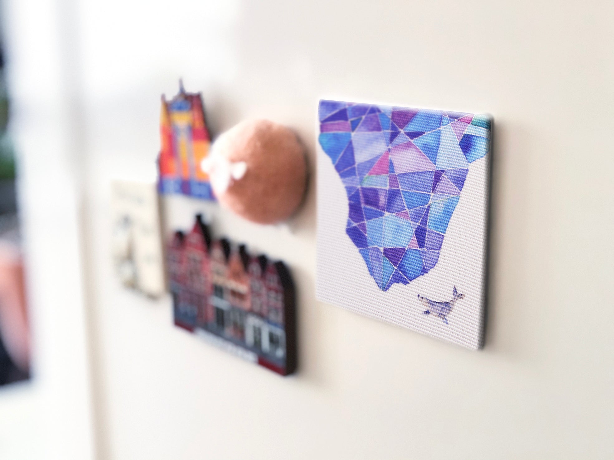 Canvas Magnet - Ice