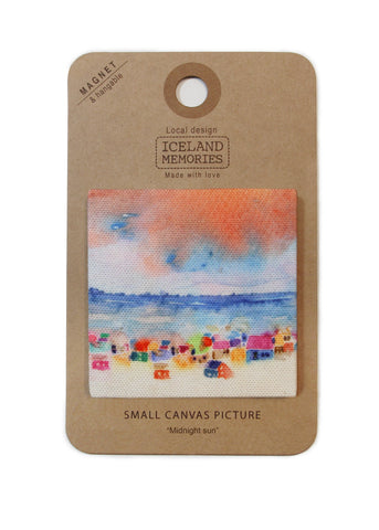 Canvas Magnet - Midnight sun