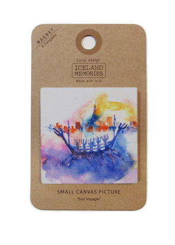 Canvas Magnet - Sun voyager