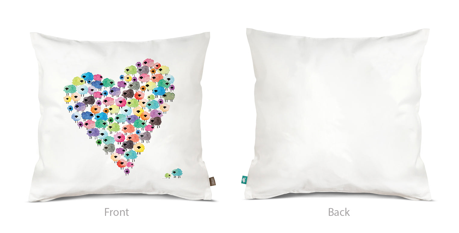 Cushion cover - Flock of love