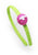 Cotton Candy Pink / Green lace