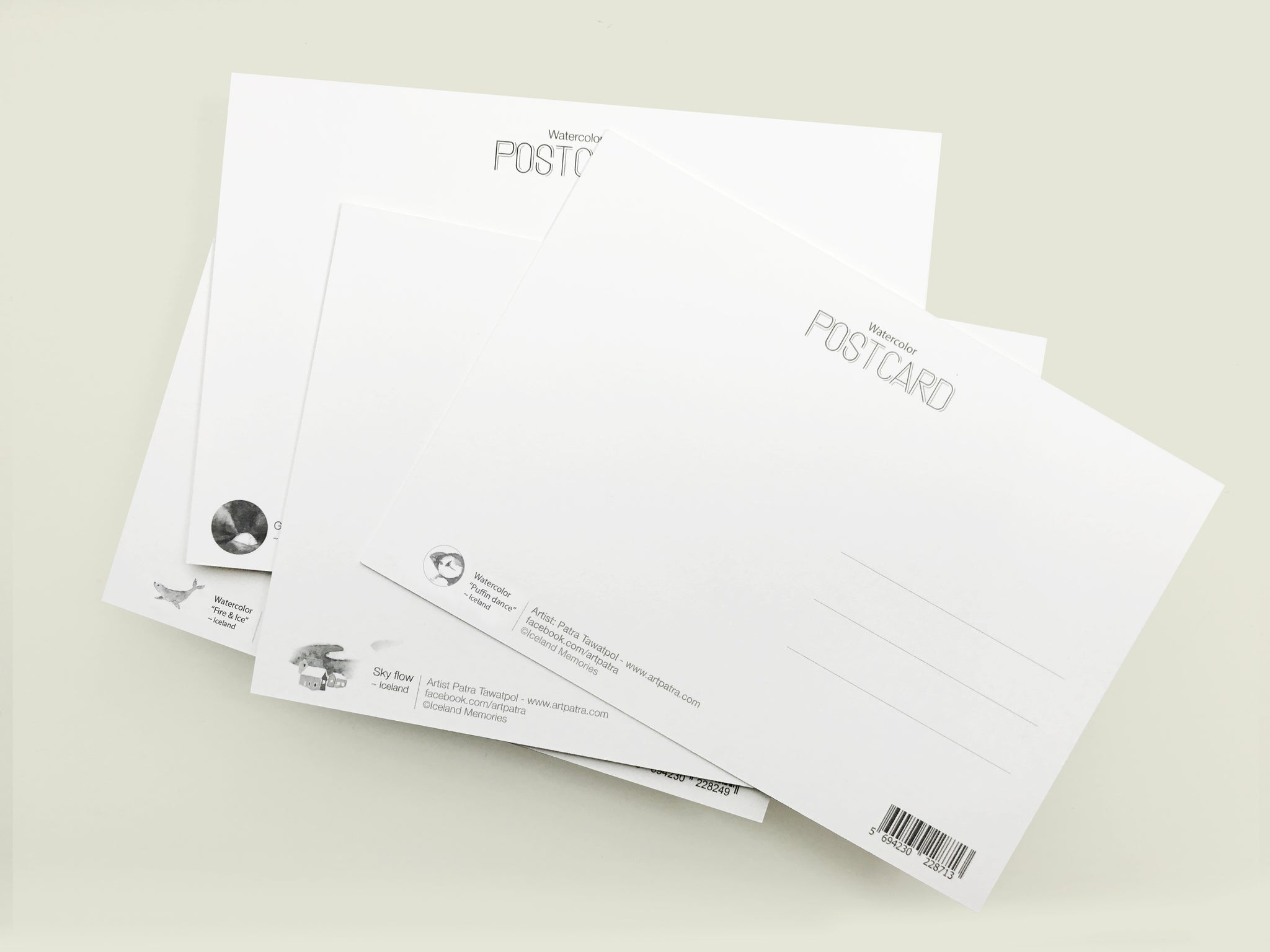 Small postcard set 1