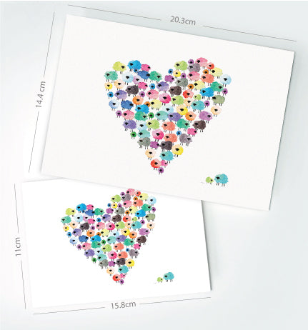Small postcard set 2