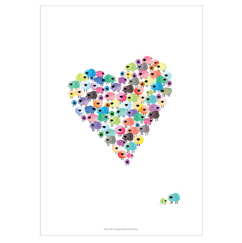 Flock of love A4