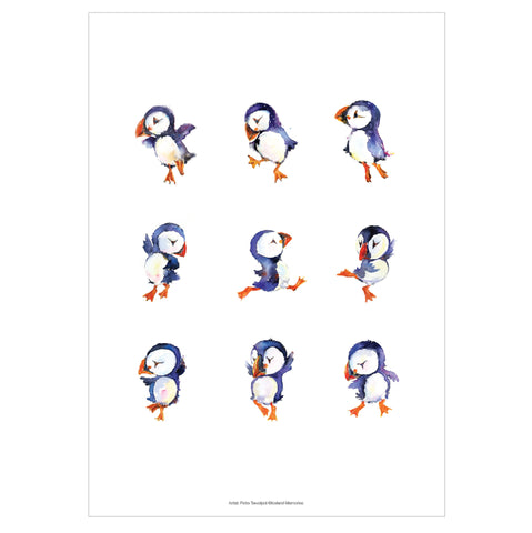Puffin dance A4